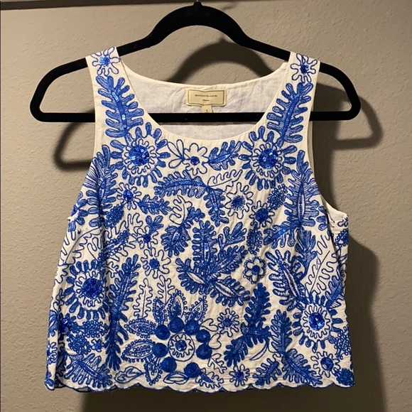 Anthropologie Tops - Anthropologie ‘Moulinette Soeurs’ Embroidered Top